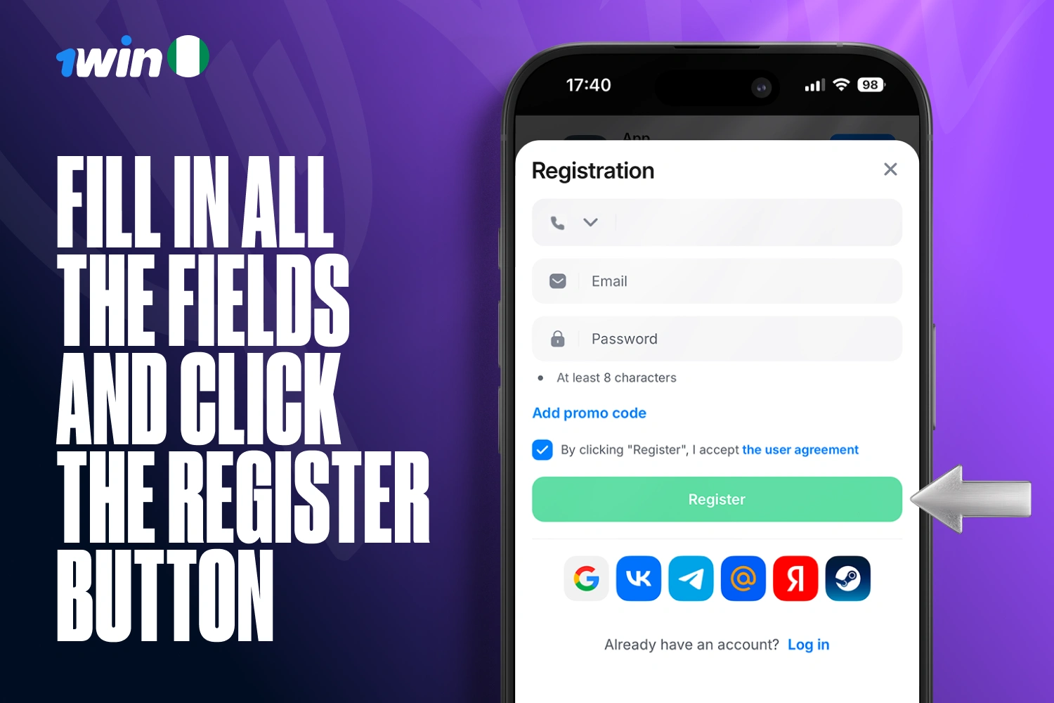 1win Registration Nigeria: Easy Sign-Up Guide & ₦500,000 Bonus 🇳🇬